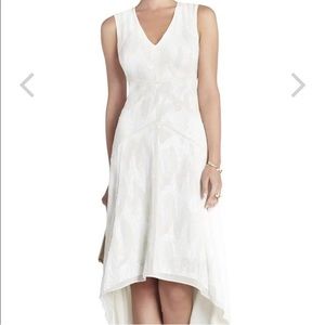 White high-low dress by BCBG!